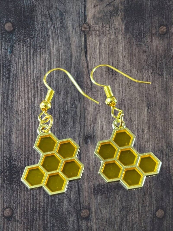 Honeycomb Earrings