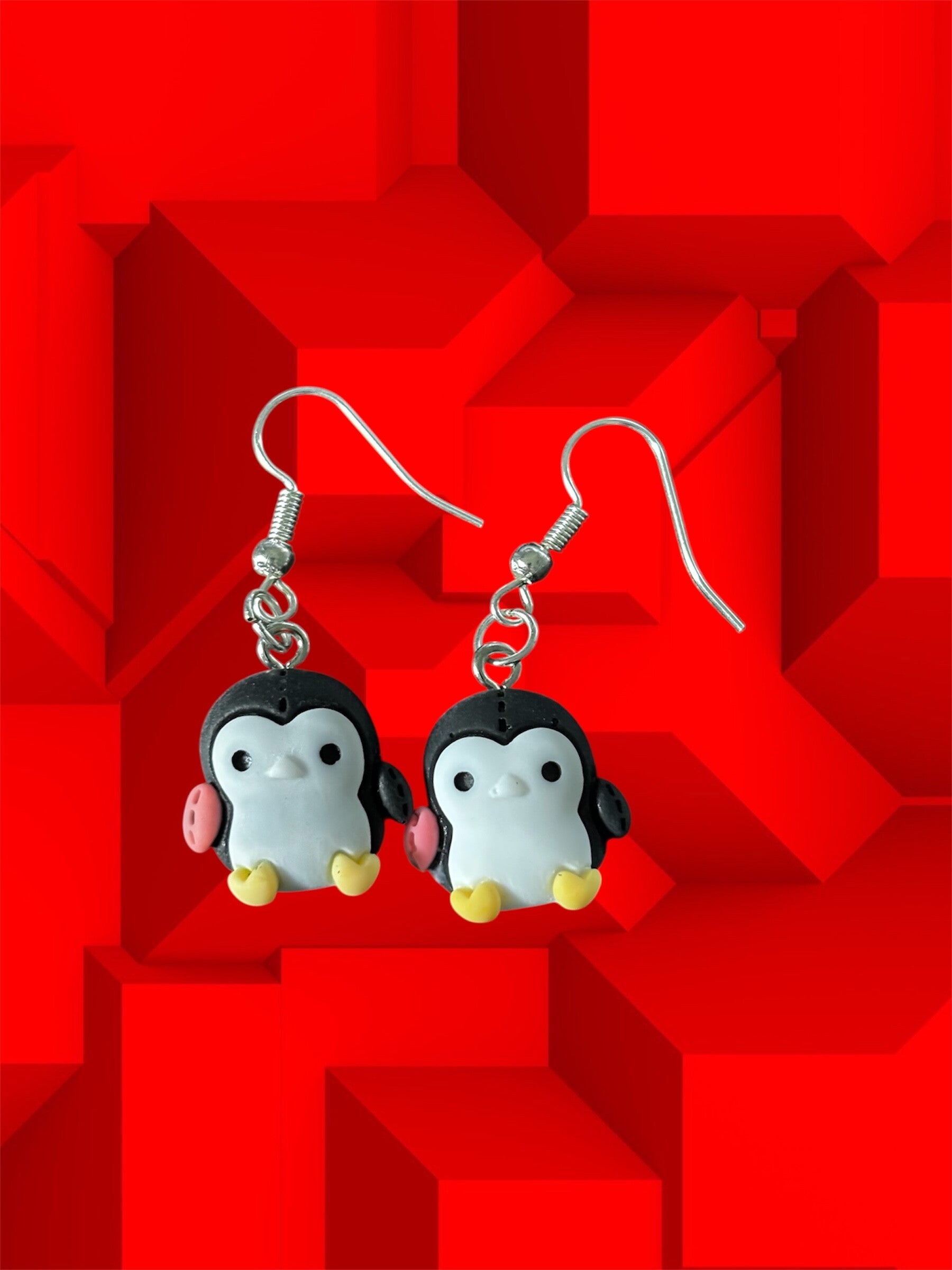 Penguin Earrings