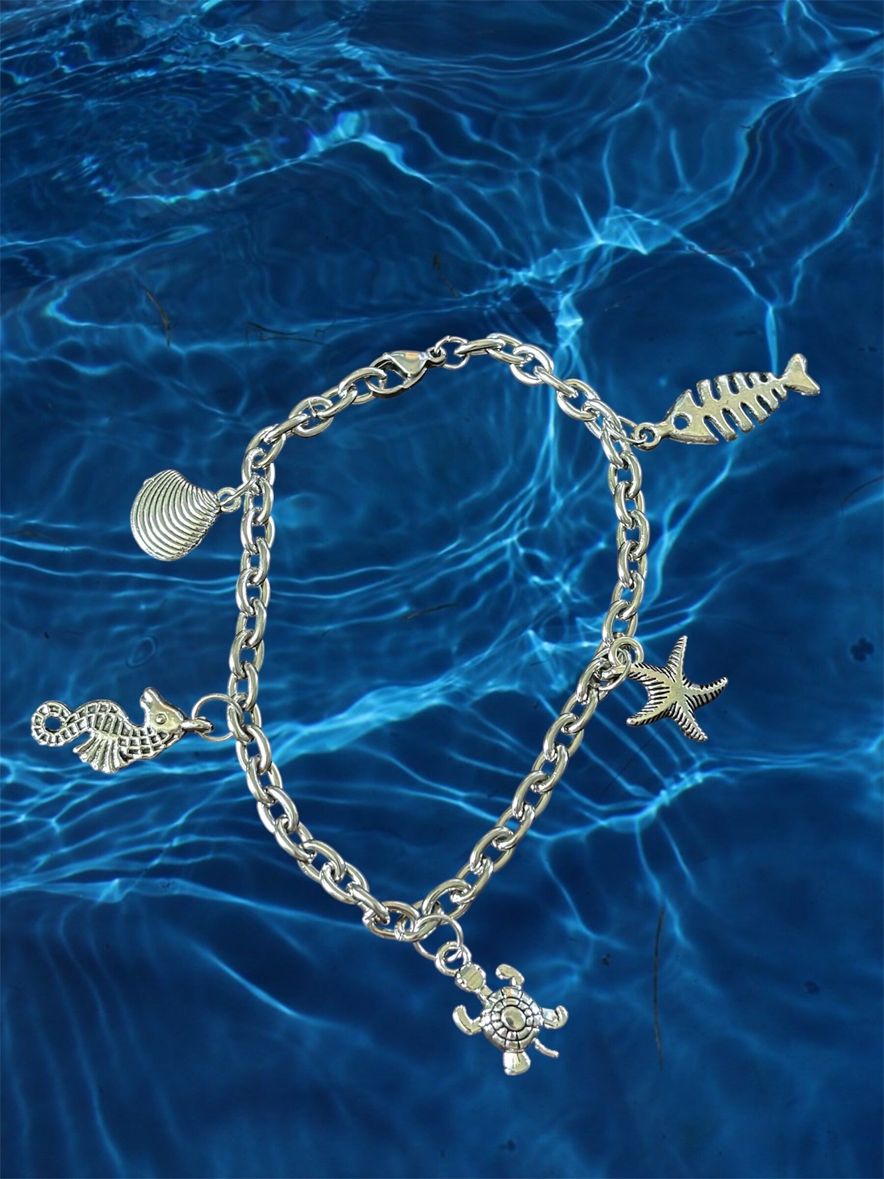 Sea Creature Charm Bracelet