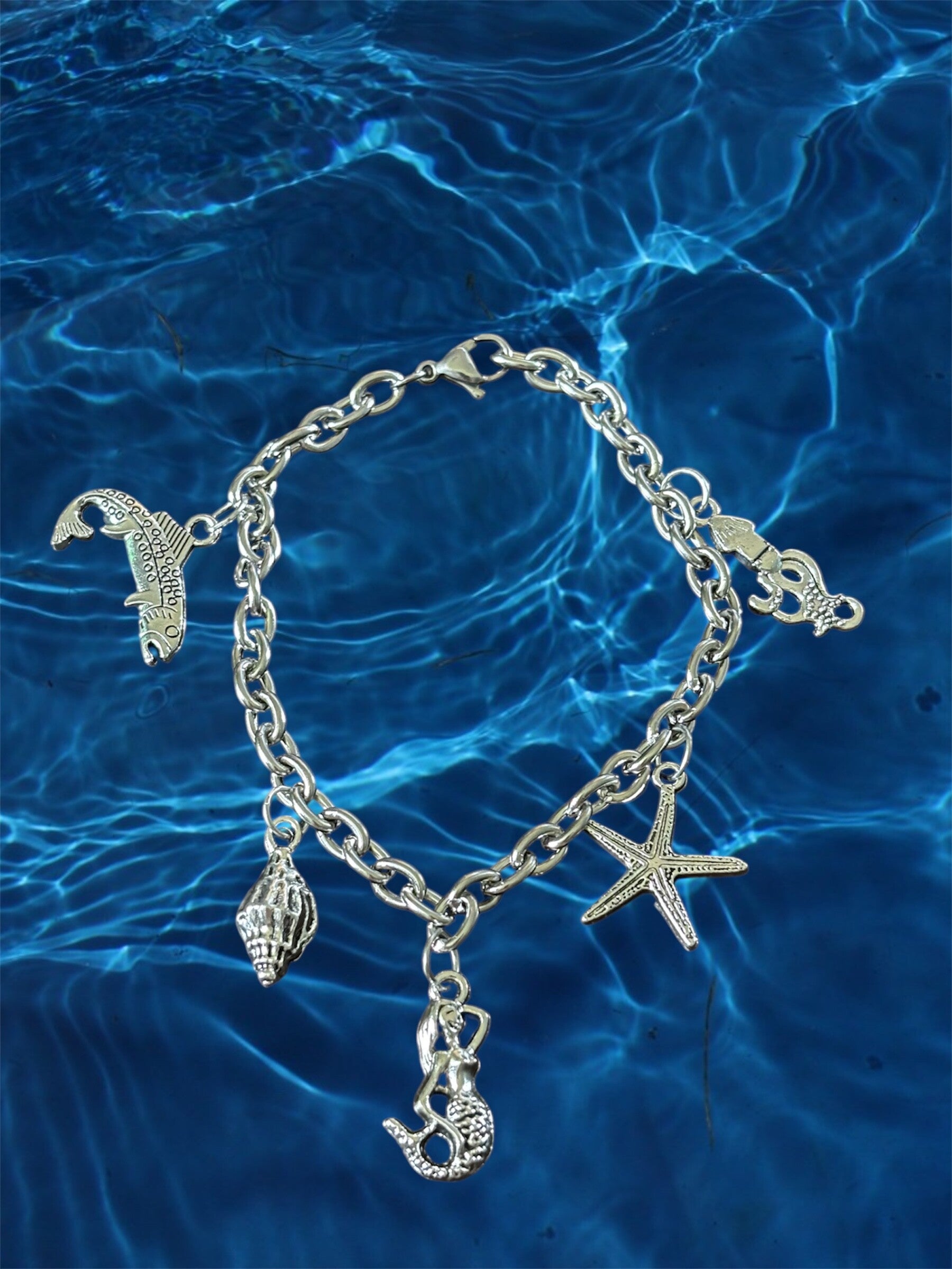 Sea Creature Charm Bracelet