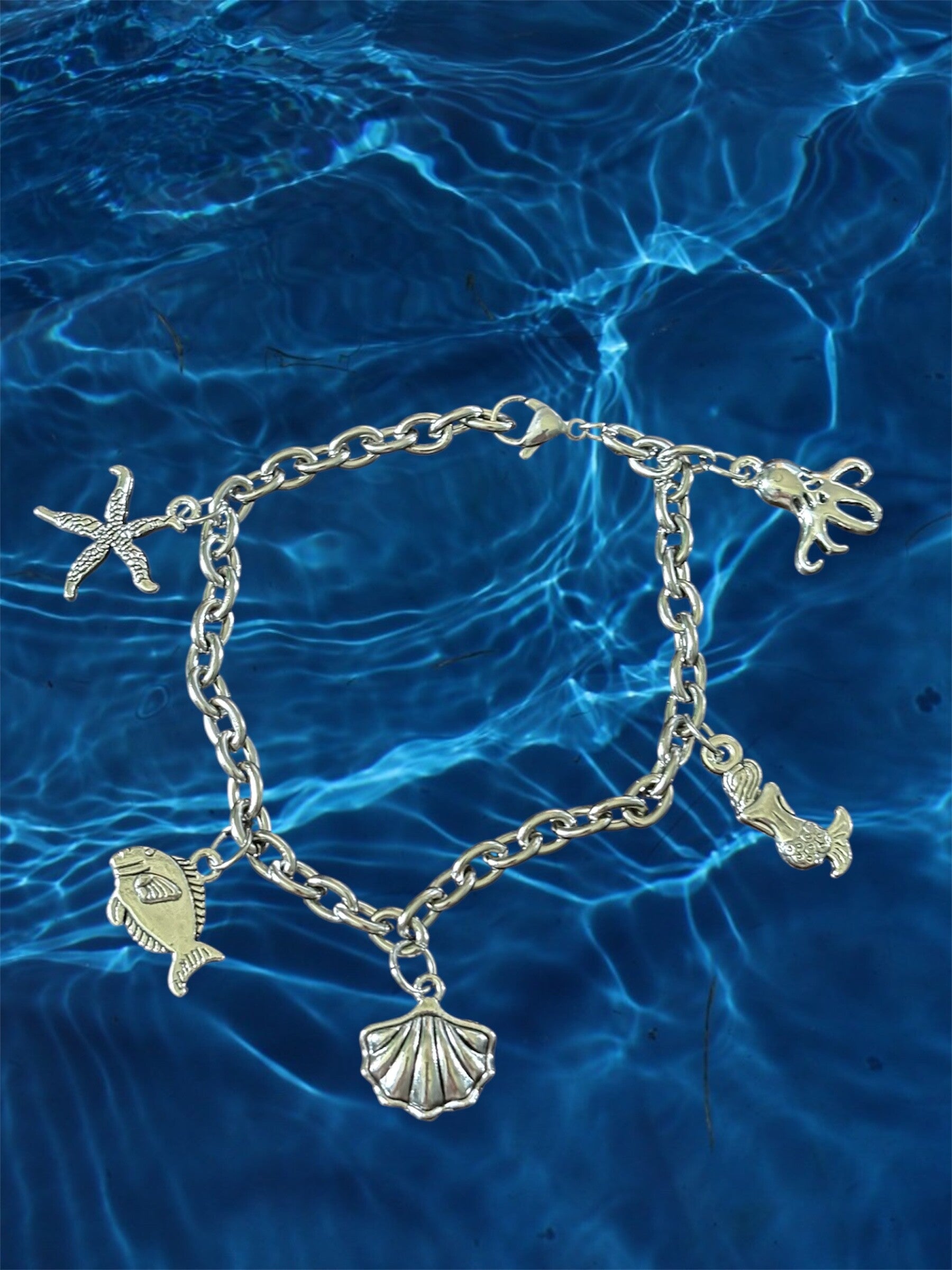 Sea Creature Charm Bracelet