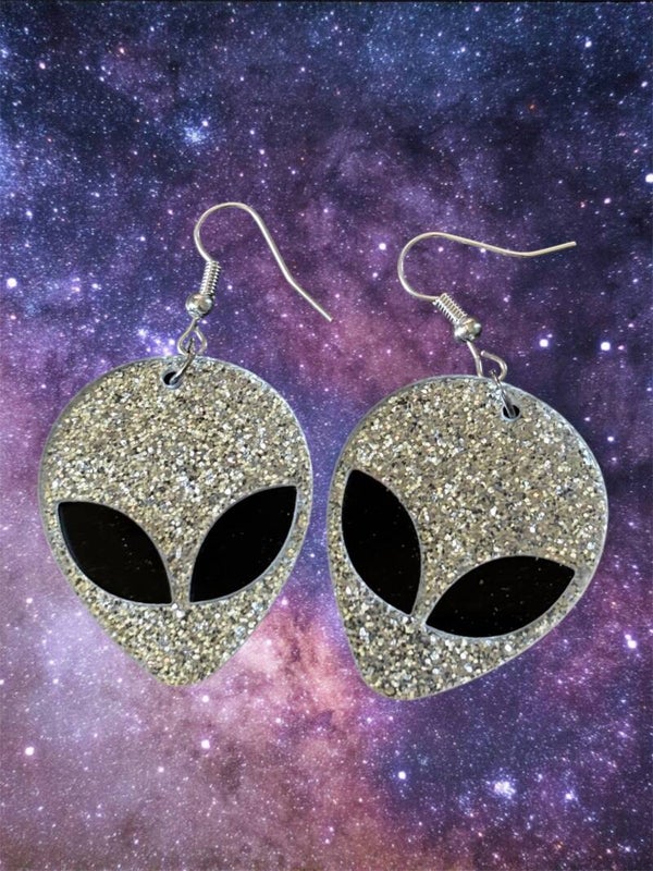 Alien Earrings