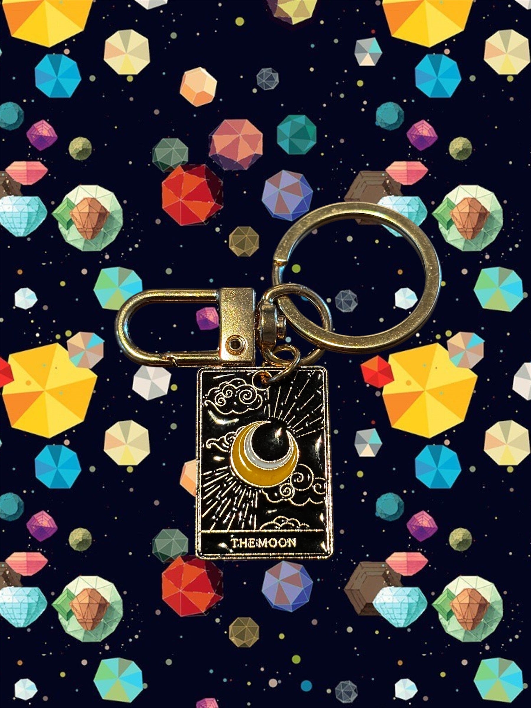 Tarot Card Keychain
