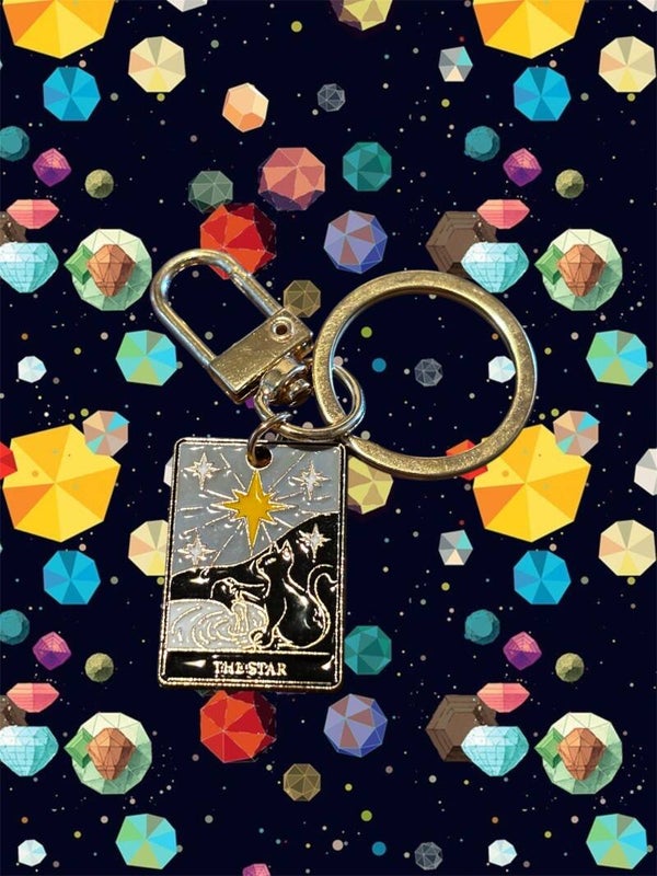 Tarot Card Keychain
