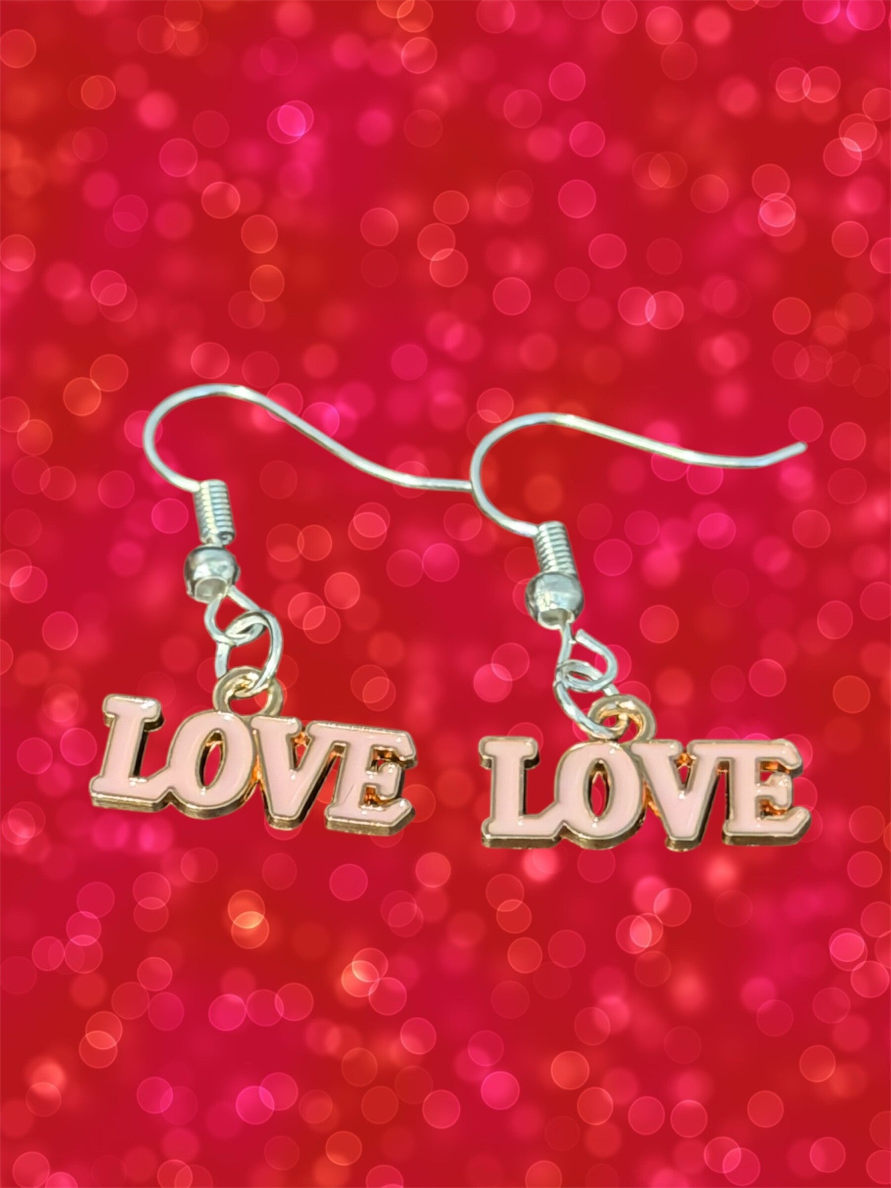 Pink Love Earrings