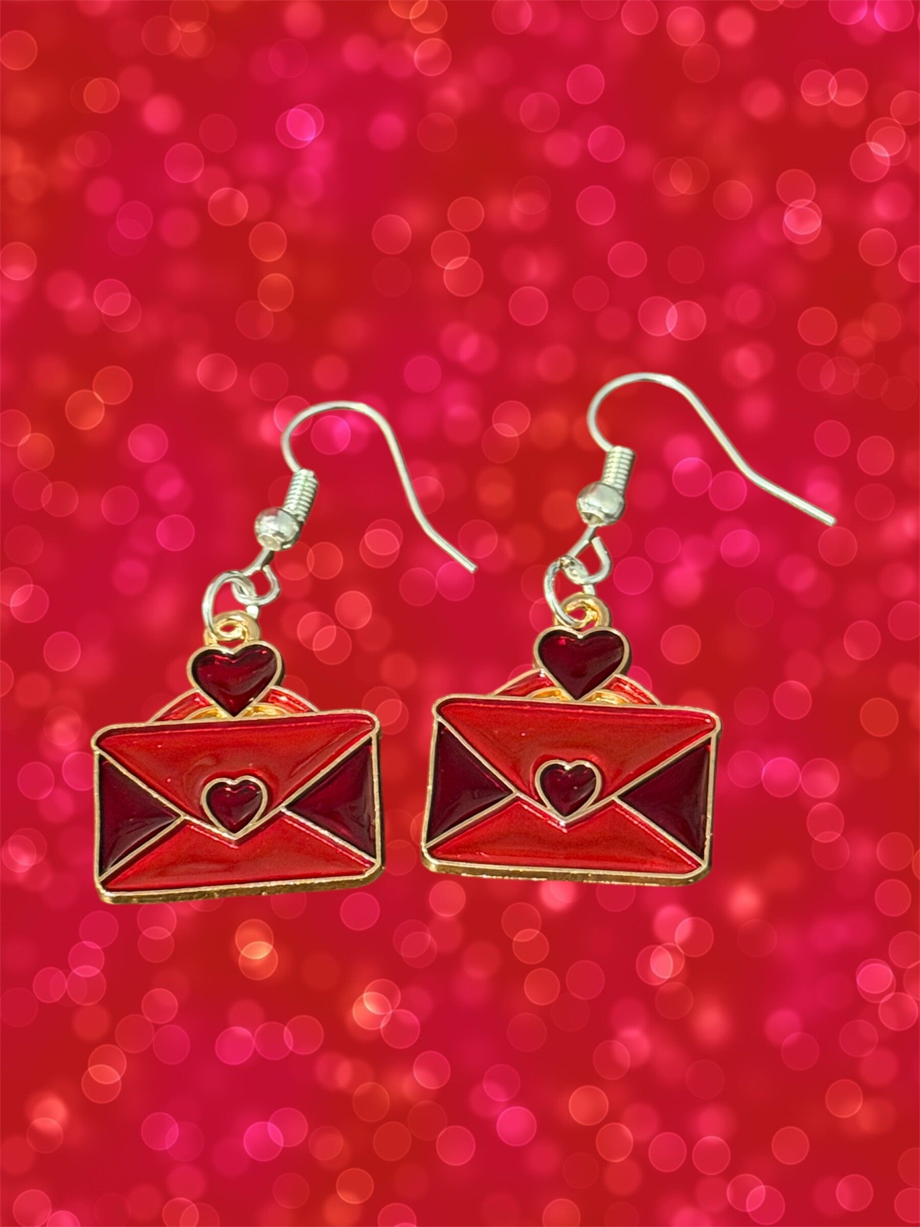 Red Envelope Earrings