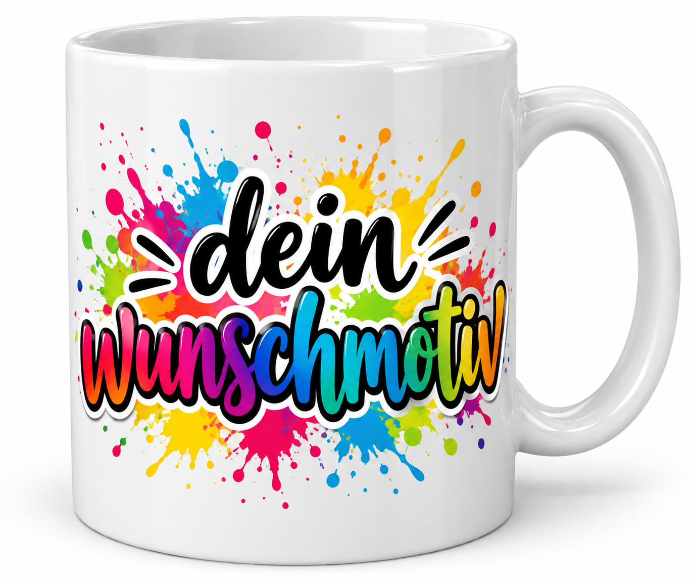 Tasse mit Wunschaufdruck