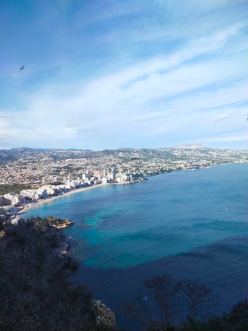 Camí a la cima del Montgó