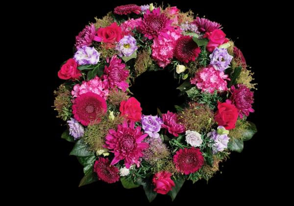 Rundgesteckter Kranz