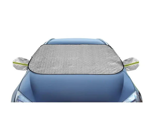 Thermo-ruitbescherming, met buitenspiegelhoezen