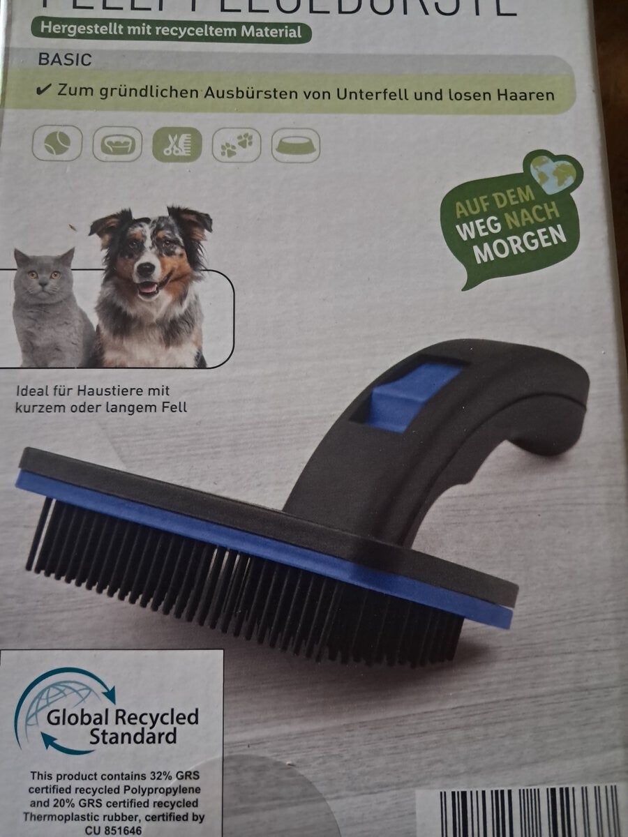 Honden Verzorgingsborstel - Met Reinigingsfunctie