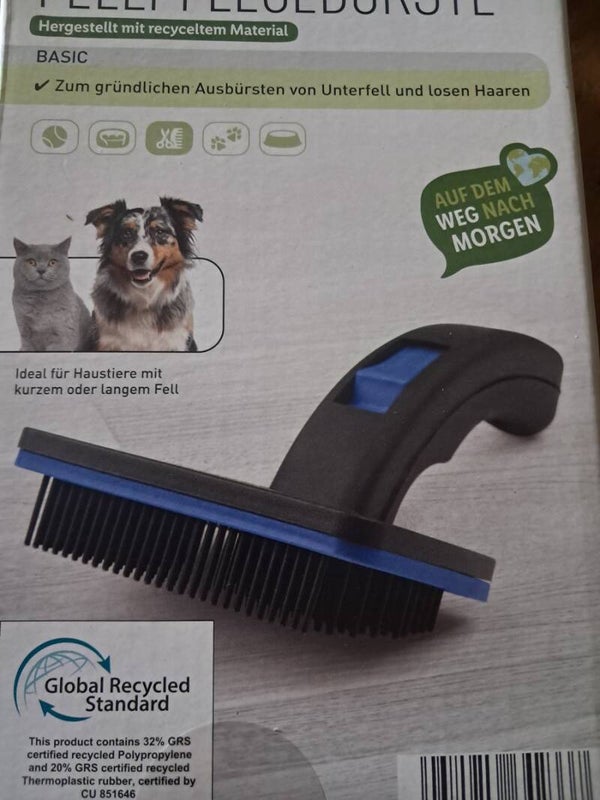 Honden Verzorgingsborstel - Met Reinigingsfunctie