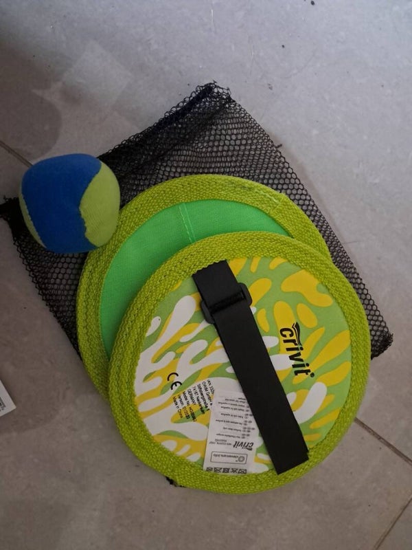 Catchball - 2 Rackets met polsband en 1 bal