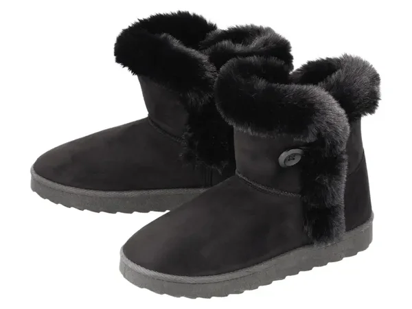 Dames Winter Laarzen - Zwart - Maat 38