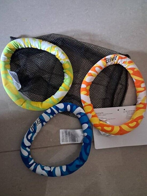 Set Duikringen 3 stuks