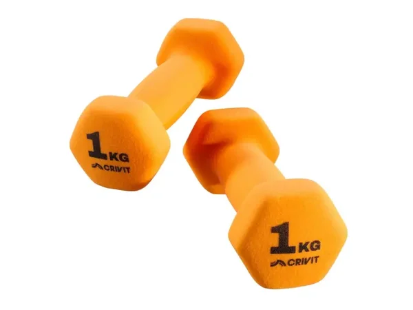 Dumbell set / Halter set 2x 1 kg