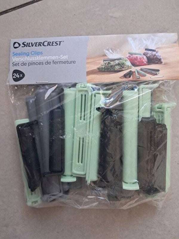 Sluitclips 24 stuks - Klemmen