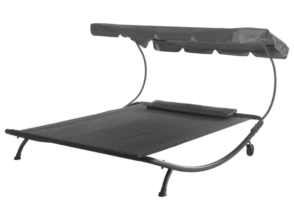 Dubbel Loungebed - incl zonnescherm