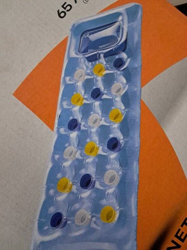 Opblaasbaar Luchtbed Zwembad - 3 kleuren