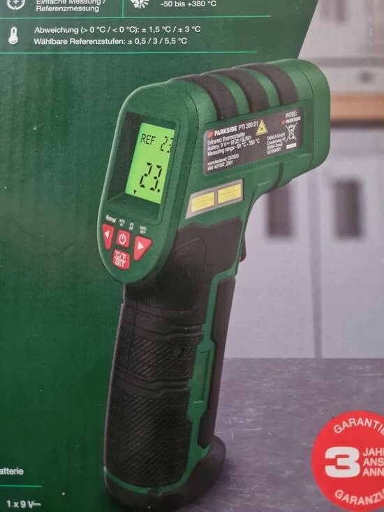 Tempratuurmeter - infrarood