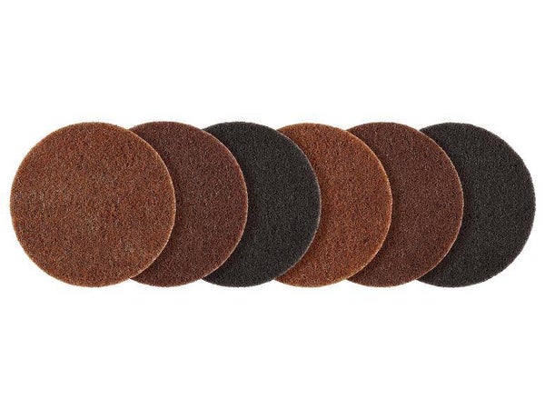18 stuks Schuurvliesset - Slijpvliesschijven