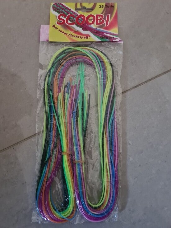 120 Stuks Zakjes Scoubidou Touwtjes - 35 Touwtjes