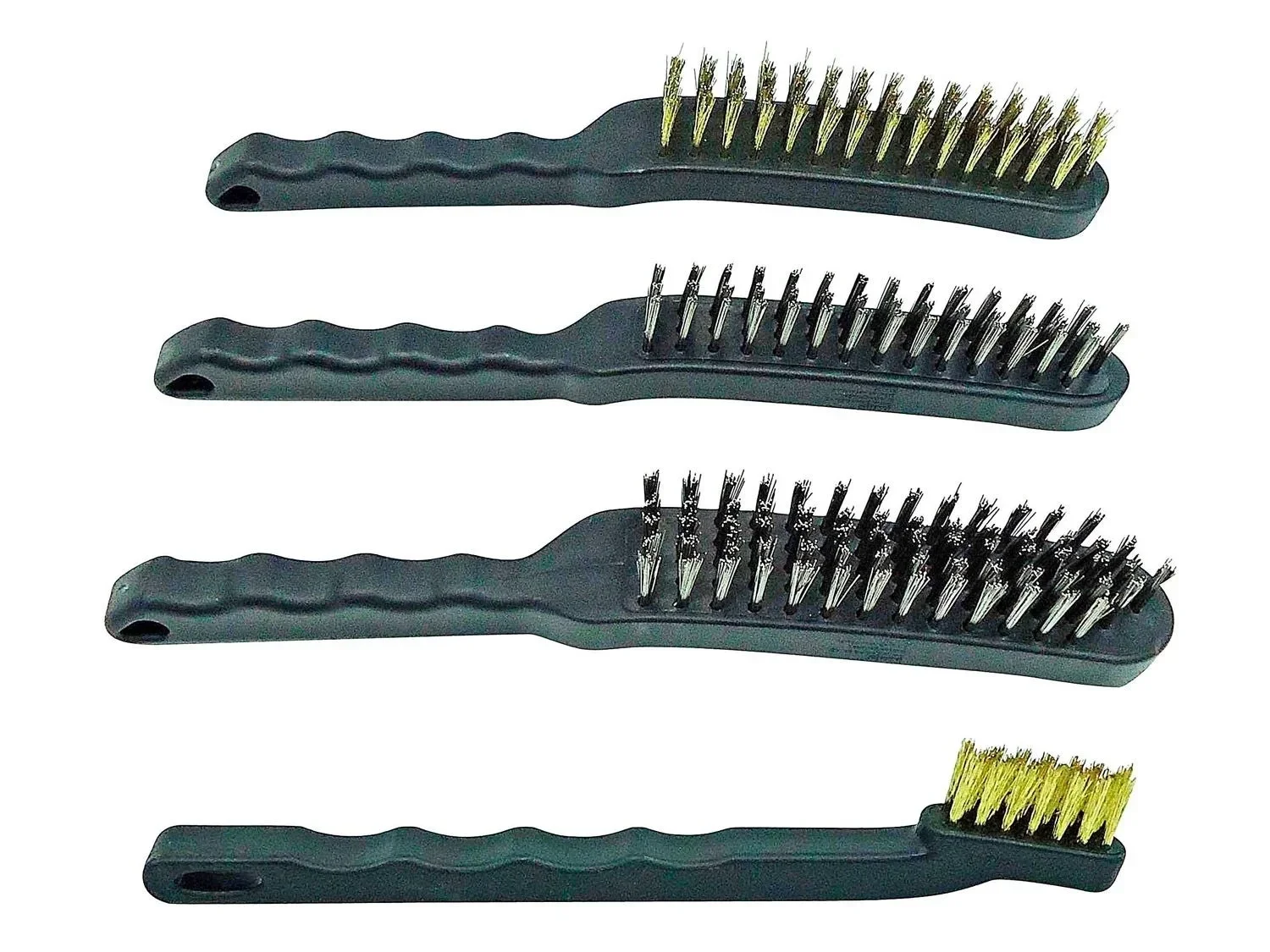 Staalborstelset - 4 delig