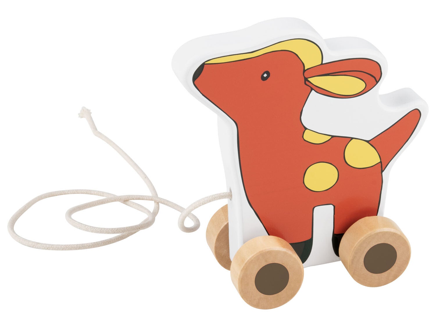 Trekdier Ree - Van hout