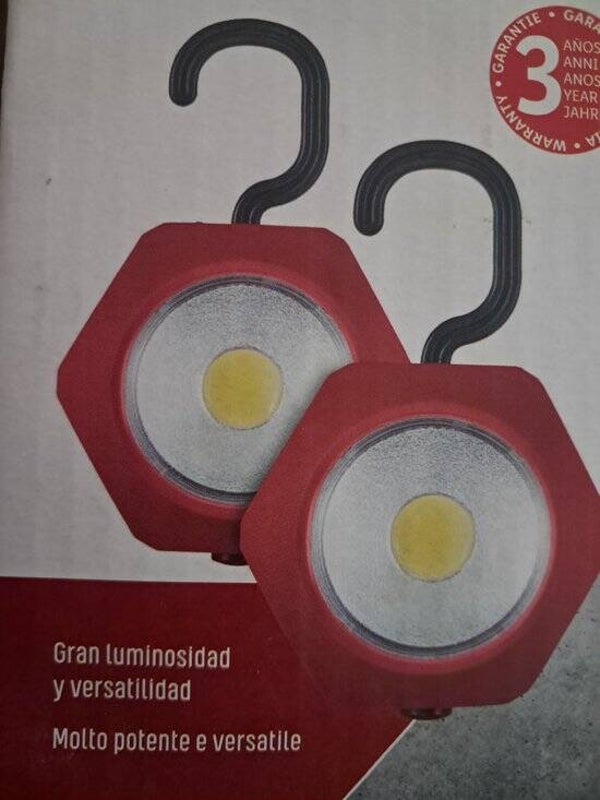 2 stuks werklampen - LED Lampen
