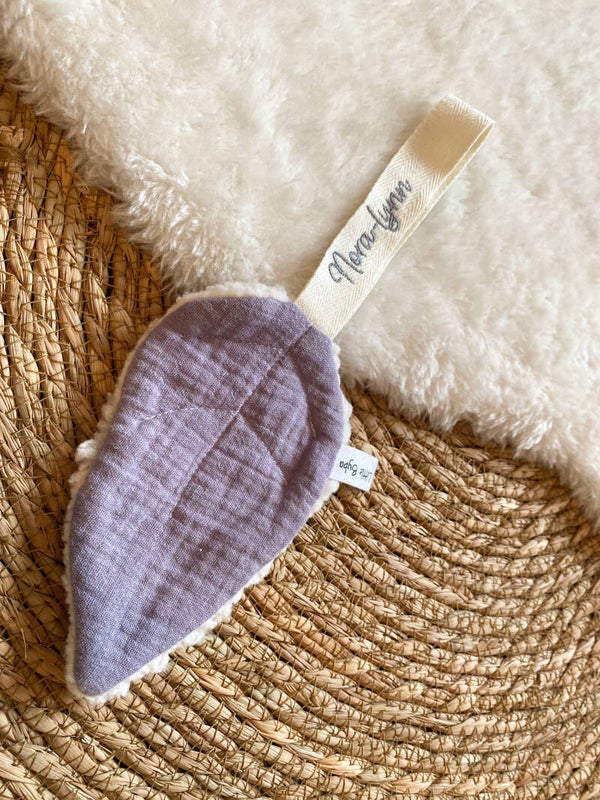 Speendoekje Leaf | Lila