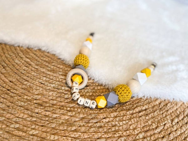 WAGENSPANNER MET NAAM | OKER GEEL