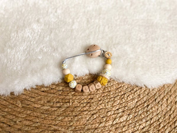 SPEENKOORD MET NAAM | BLOEM OKER GEEL