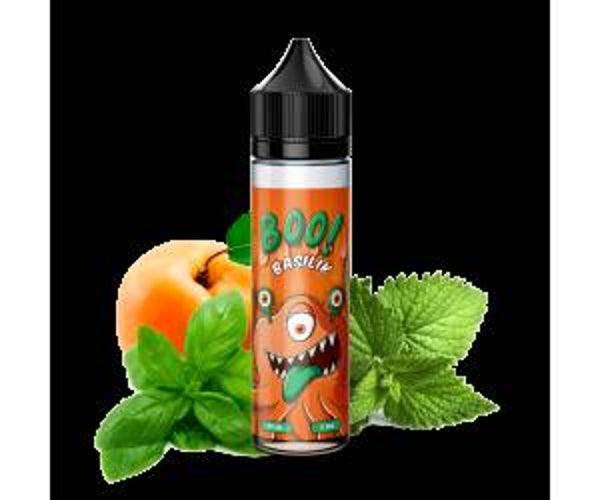 BOO! / BASILIK - ELIQUIDE 50 ML- Menthe Abricot Basilic