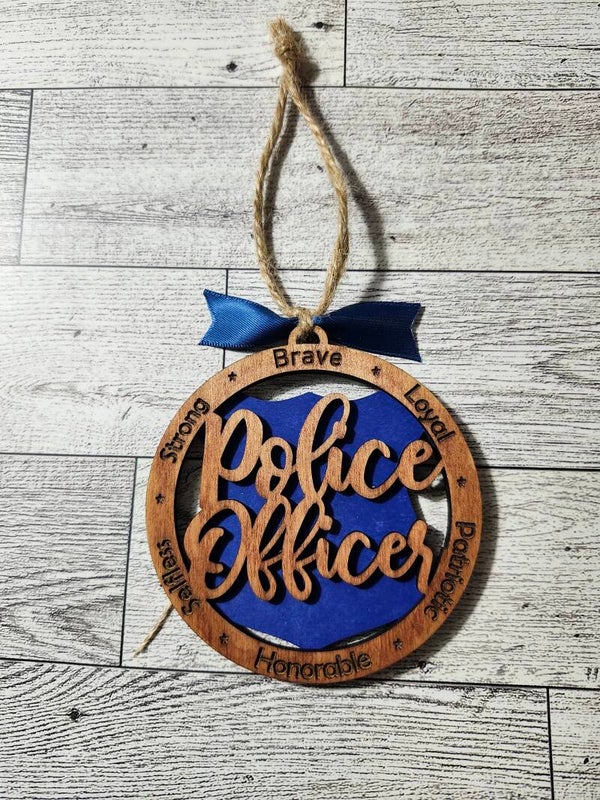 "Police Officer" Ornament