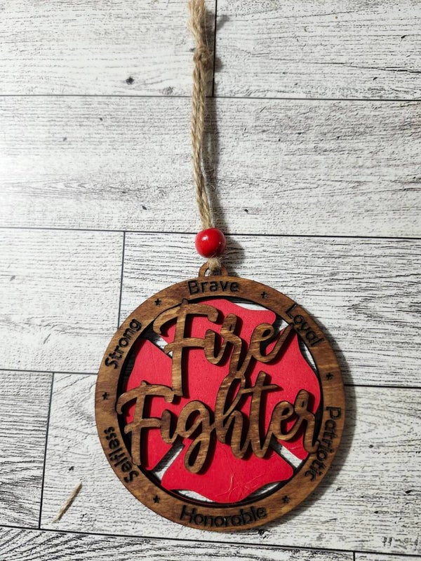 "Fire Fighter" Ornament