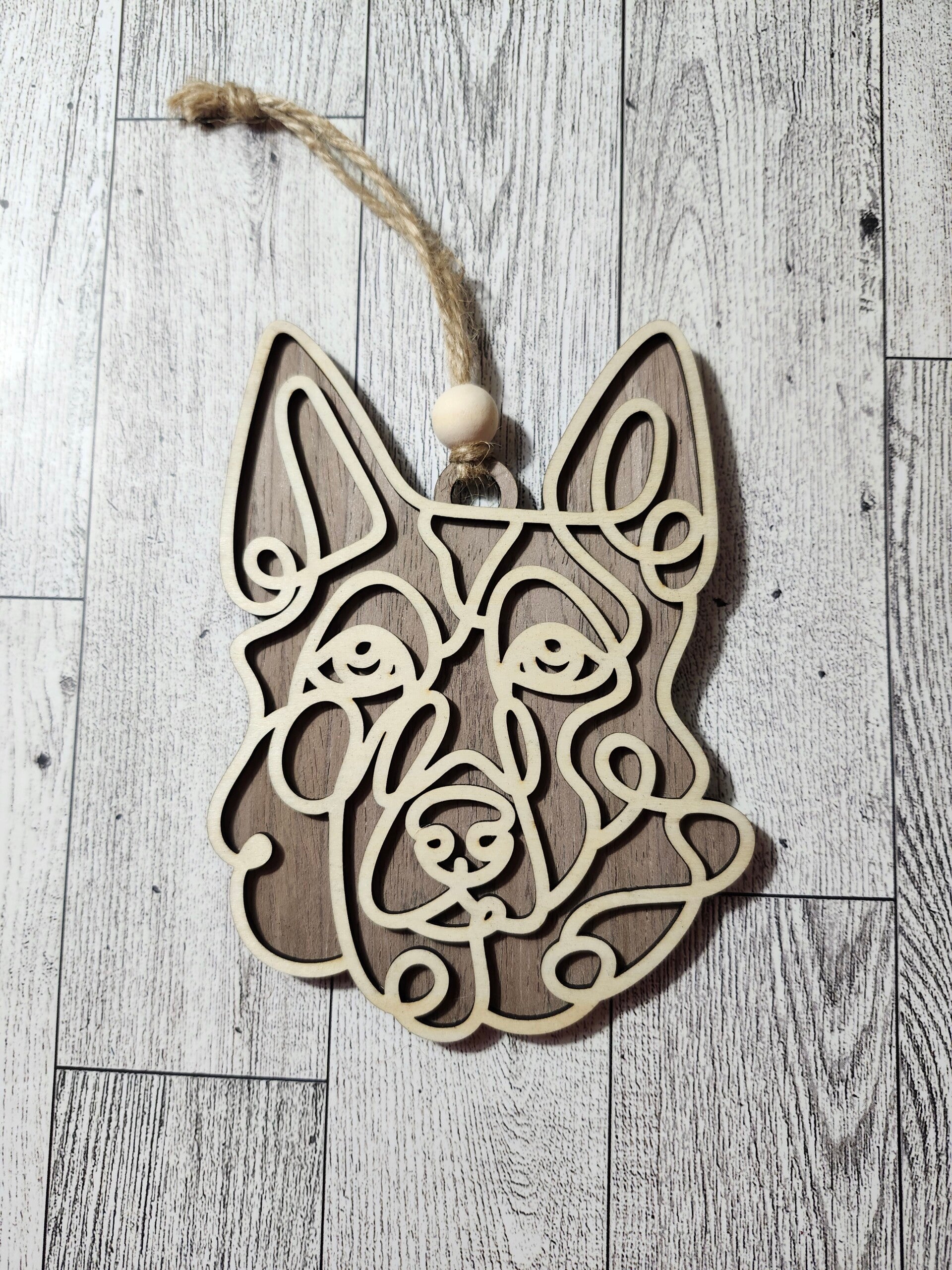 "German Shepherd" Ornament