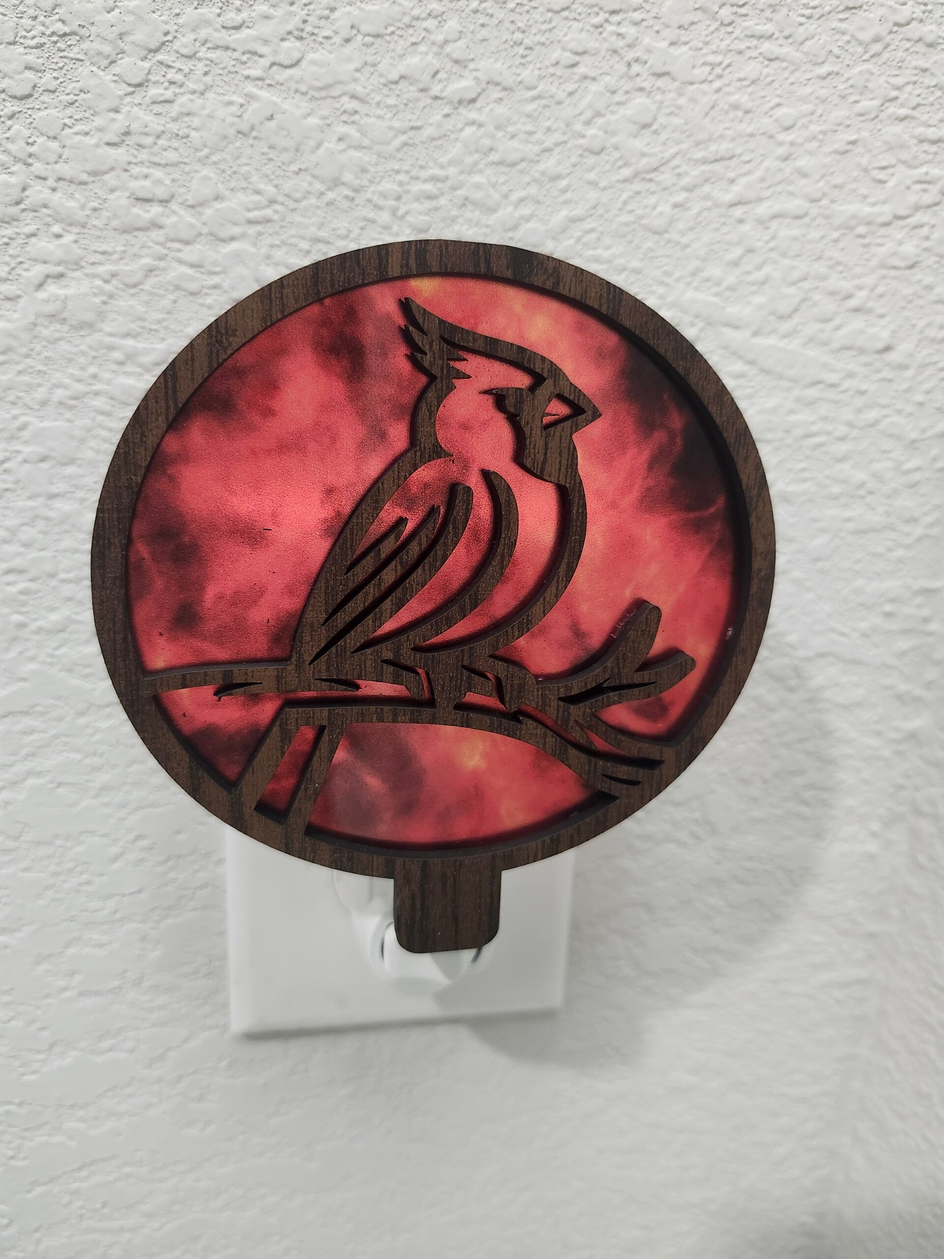 "Cardinal" Nightlight