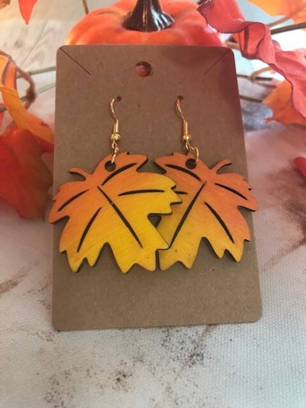 "Fall Leaves" Earrings
