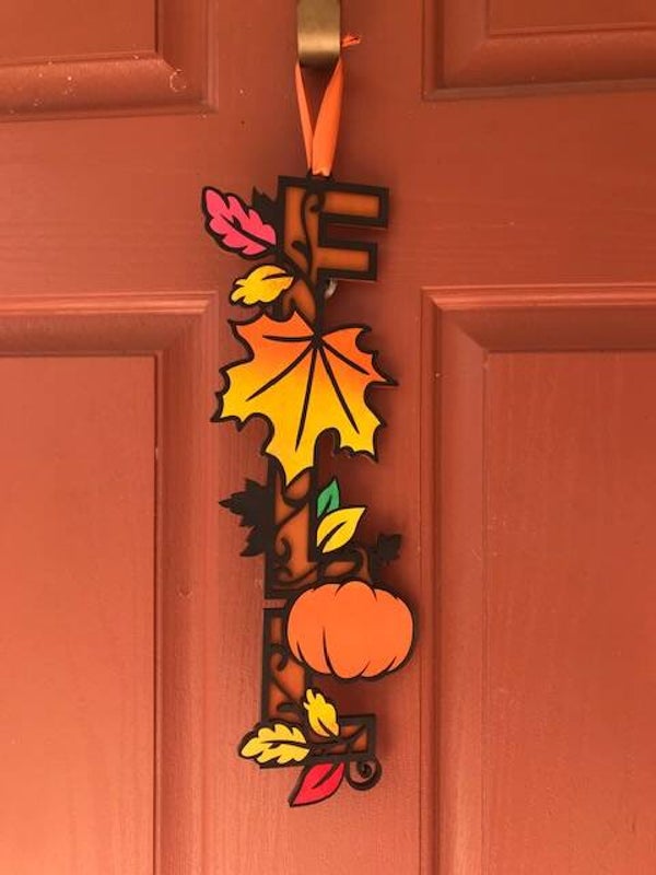 "Fall" Door Hanger