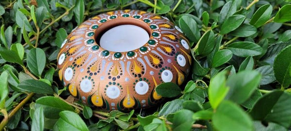 Teelicht-Mandala 10cm Orient