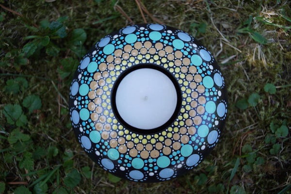 Teelicht-Mandala 10cm GeBl