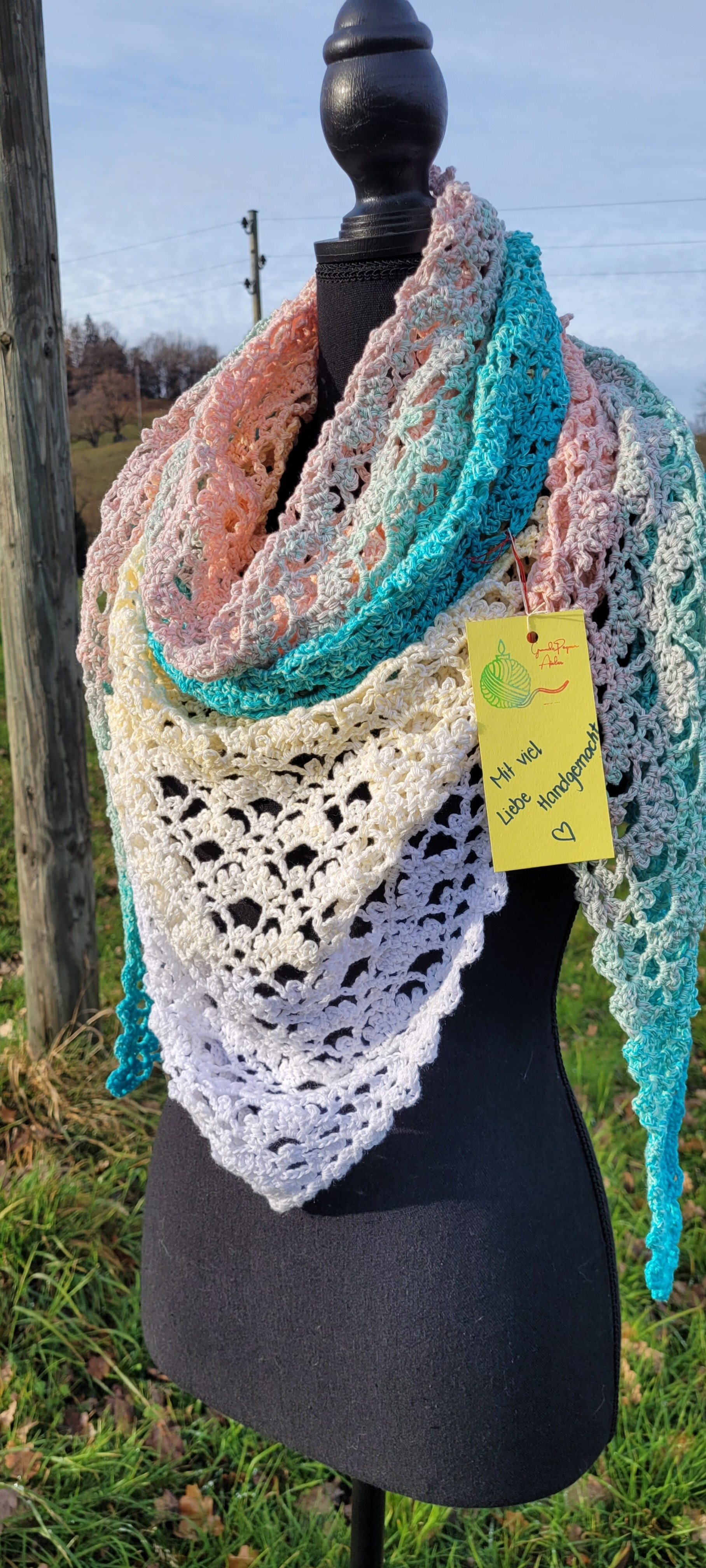 Dreieckstuch-Pastell