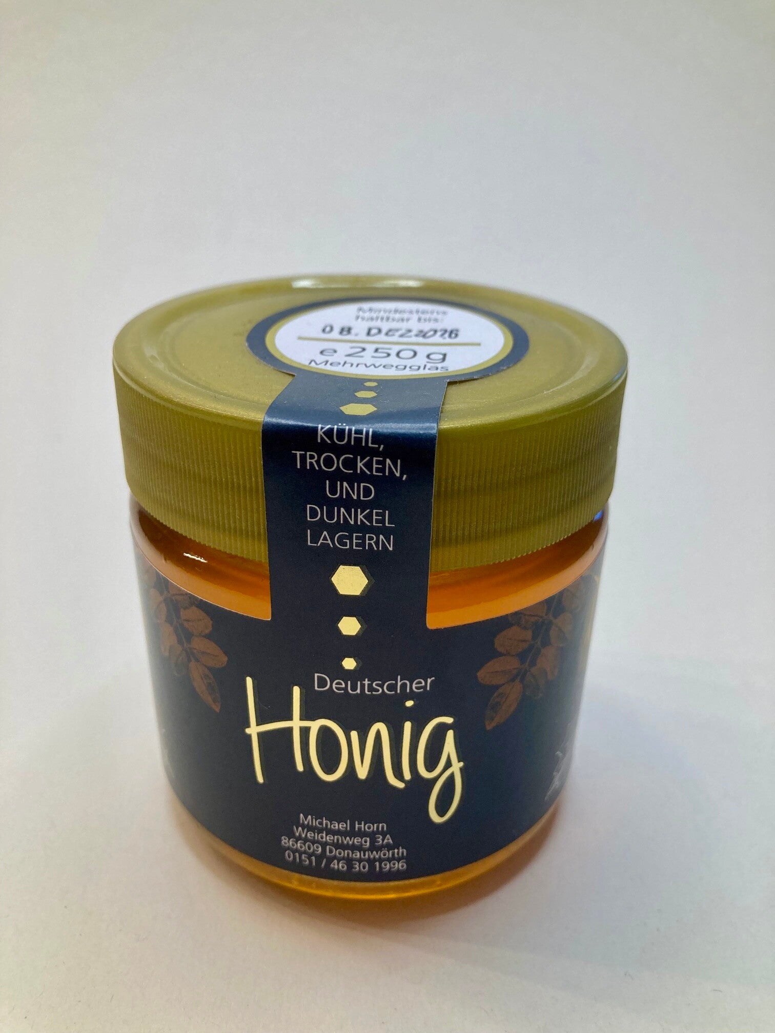 Flüssiger Spättrachthonig – bernsteinfarben, kräftig & aromatisch