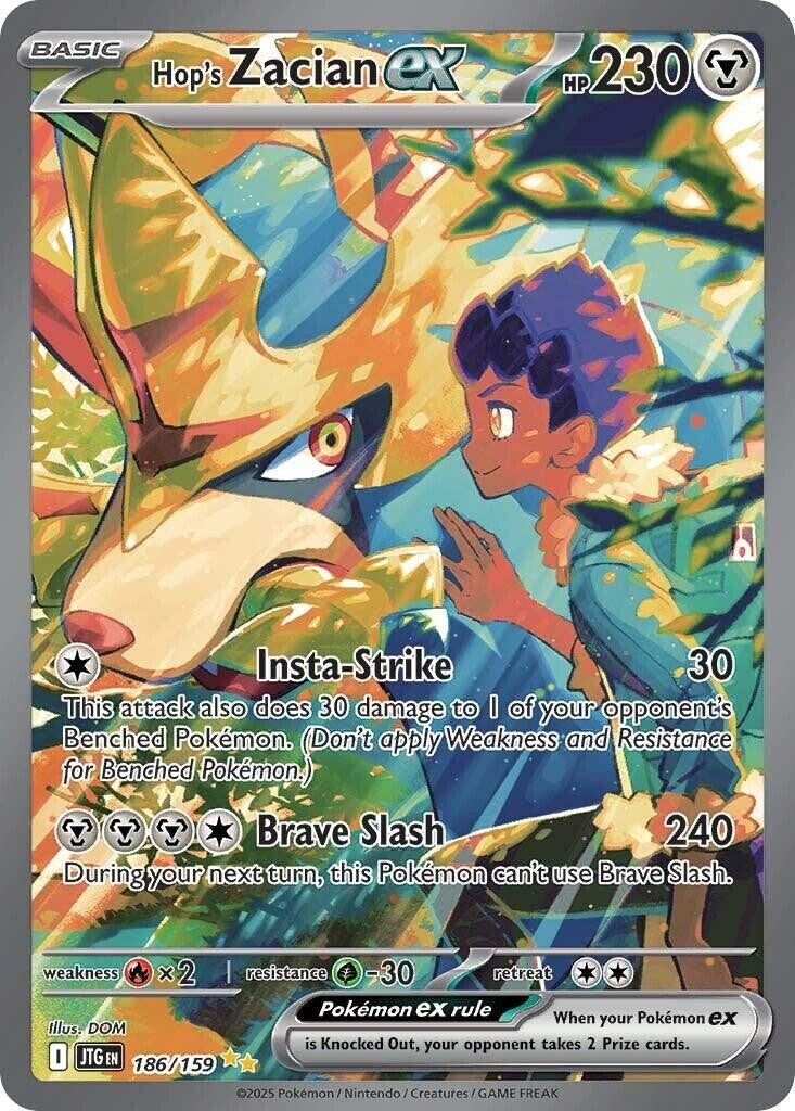 Hop's Zacian 186/159 - SIR single fra Journey Together