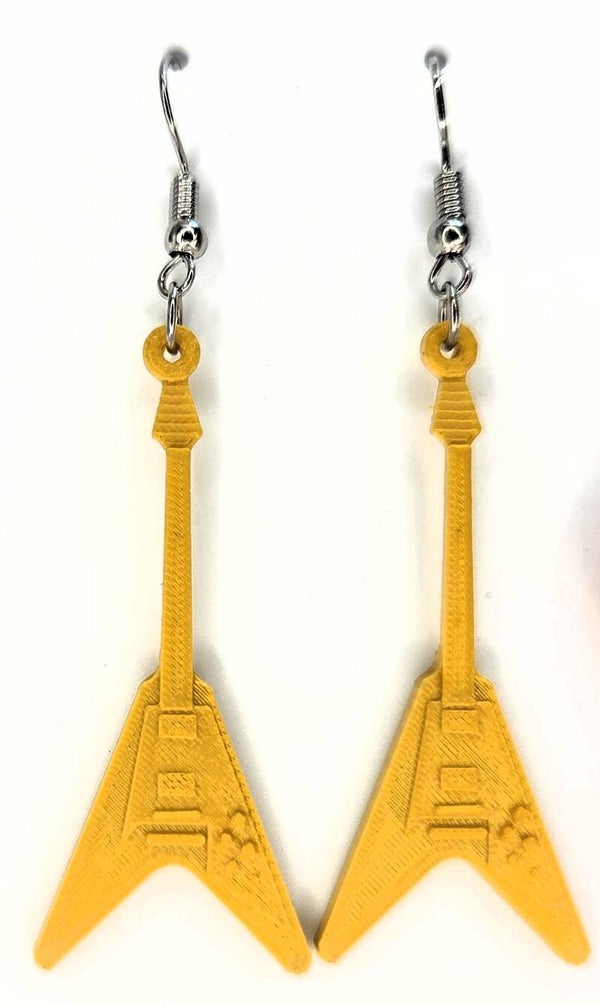 Gibson Flying V goudkleurig