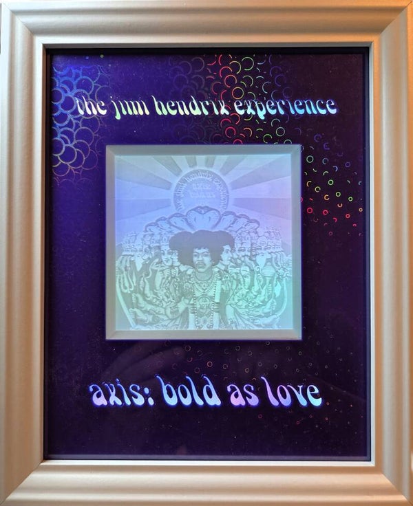 Lithophane 'Jimi Hendrix'
