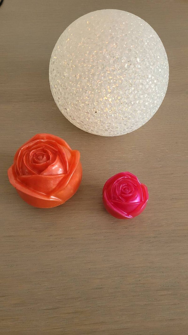 🌹 Roses décoratives en résine époxy