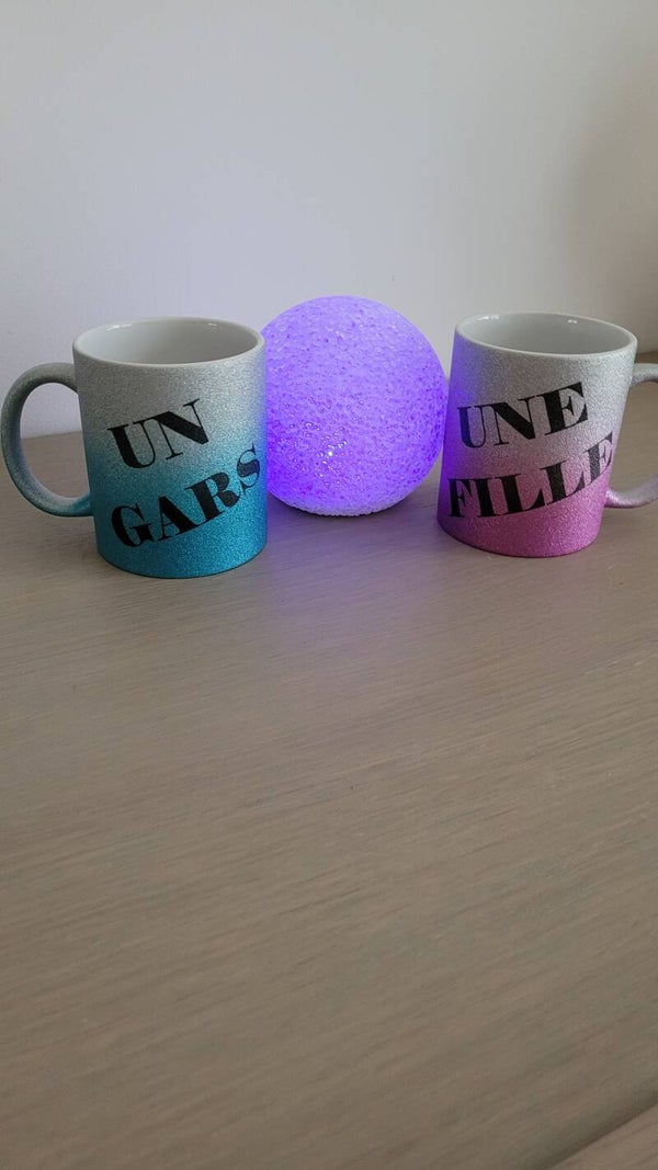 Mug pailleté