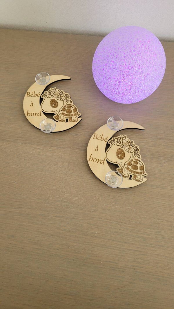 Bb à bord forme lune