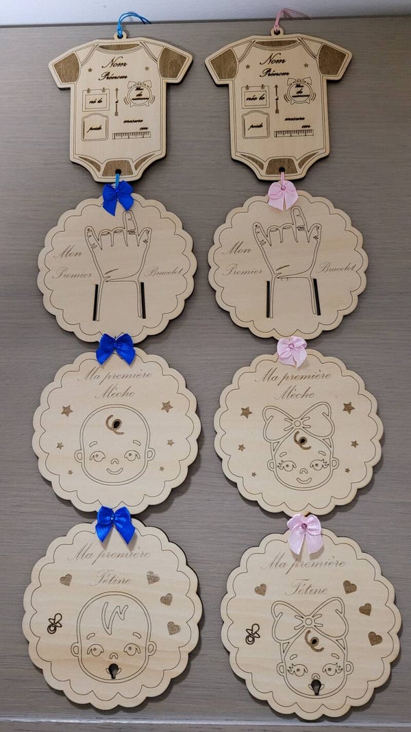 🎁 Cadeau de naissance personnalisé